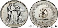 FRANCE Médaille de mariage, Jacob et Rachel, Stéphanie Na AMOUR ET MARIAGE n.d. (40,5mm, 32,36g, 12h) -