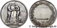 FRANCE Médaille de mariage, Jacob et Rachel, Stéphanie Na AMOUR ET MARIAGE 1818 (40,5mm, 31,41g, 12h) -