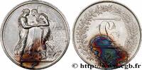 FRANCE Médaille de mariage, Jacob et Rachel, Stéphanie Na AMOUR ET MARIAGE 1821 (40,5mm, 32,26g, 12h) -