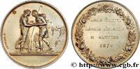 FRANCE Médaille de mariage, Jacob et Rachel, Stéphanie Na AMOUR ET MARIAGE 1870 (36,5mm, 20,74g, 12h) -