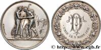 FRANCE Médaille de mariage, Jacob et Rachel, Stéphanie Na AMOUR ET MARIAGE 1891 (37mm, 21,72g, 12h) -