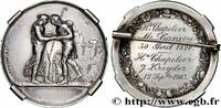 FRANCE Médaille de mariage, Jacob et Rachel, Stéphanie Na AMOUR ET MARIAGE 1870/1903 (36mm, 24,49g, 12h) -