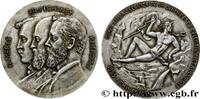 FRANCE Médaille, Cent ans au service de la chimie et élec SCIENCES & SCIENTIFIQUES Monnaie de Paris (1955) (67,5mm, 40,87g, 12h) -
