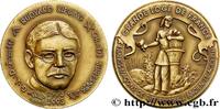 FRANCE Médaille, Rudyard Kipling, Orient de Suresnes LITTÉRATURE : ÉCRIVAINS/ÉCRIVAINES - POÈTES 1993 (69,5mm, 171,21g, 12h) -