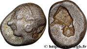 Archaïc 2 (550 BC to 480 BC) Diobole IONIA - PHOKAIA Phocée, Ionie c. 521-478 AC. (9,5mm, 1,27g, h) -