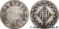 SPAIN - BARCELONA 1 Peseta blason de Barcelone SPAIN - BARCELONA Barcelone 1812 (26,50mm, 5,48g, 12h) -