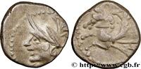 FRANCE Denier à l’hippocampe, tête à gauche GALLIA - ALLOBROGES (Dauphiné area) Ier siècle avant J.-C. (13,5mm, 2,32g, 1h) -