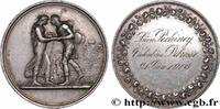FRANCE Médaille de mariage, Jacob et Rachel, Stéphanie Na AMOUR ET MARIAGE 1906 (36mm, 22,19g, 12h) -