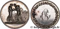 FRANCE Médaille de mariage, Jacob et Rachel, Stéphanie Na AMOUR ET MARIAGE 1843 (36mm, 22,28g, 12h) -