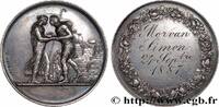 FRANCE Médaille de mariage, Jacob et Rachel, Stéphanie Na AMOUR ET MARIAGE 1887 (37mm, 22,31g, 12h) -