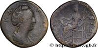 THE ANTONINES (96 AD to 192 AD) Sesterce FAUSTINA MAJOR Rome c. 147 (30,5mm, 25,50g, 12h) -