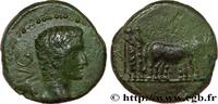 THE JULIO-CLAUDIANS (27 BC to 69 AD) Assarion AUGUSTUS Philippes, Macédoine c. 42 AC. (18,5mm, 5,99g, 12h) -