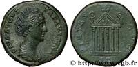 THE ANTONINES (96 AD to 192 AD) Sesterce FAUSTINA MAJOR Rome 142 (32,5mm, 28,76g, 12h) -
