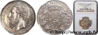 BELGIUM - KINGDOM OF BELGIUM - LEOPOLD II Essai 2 Francs légende française BELGIUM - KINGDOM OF BELGIUM - LEOPOLD II 1866 (27mm, 10g, 6h) -