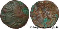 FRANCE Bronze à l’aigle GALLIA - CARNUTES (Beauce area) Chartres (28) c. 52 AC. (15,5mm, 3,13g, 5h) -