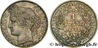 FRANCE 1 franc Cérès, IIIe République III REPUBLIC Paris 1888 (23mm, 5g, 6h) -