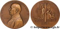FRANCE Médaille du maréchal Pétain, fête du travail ÉTAT FRANÇAIS 03 - Vichy 1942 (76,5mm, 199,36g, 12h) -