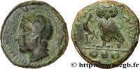 Classic 1 (480 BC to 400 BC) Tetras SICILY - KAMARINA Camarina, Sicile c. 420-405 AC. (14,5mm, 3,20g, 3h) -