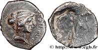 THE REPUBLIC (280 BC to 27 BC) Denier PORCIA Utique 47-46 AC. (19mm, 3,18g, 12h) -