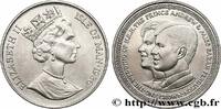ISLE OF MAN 1 Crown Proof Mariage Royal ISLE OF MAN Pobjoy Mint 1986 (38,61mm, 28,26g, 12h) -