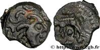 FRANCE Bronze au loup, tête à droite GALLIA - CARNUTES (Beauce area) Chartres (28) c. 60-40 AC. (15mm, 2,84g, 1h) -