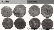 Lots de 4 monnaies LOTS (mm, g, h) -