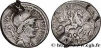 THE REPUBLIC (280 BC to 27 BC) Denier FONTEIA Rome 55 AC. (17mm, 3,59g, 5h) -