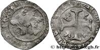 FRANCE Liard au dauphin LOUIS XI THE PRUDENT Lyon 18/09/1467 (17,5mm, 1,09g, 5h) -