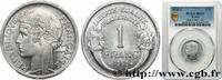 FRANCE 1 franc Morlon, légère PROVISIONAL GOVERNEMENT OF THE FRENCH REPUBLIC Castelsarrasin 1945 (23mm, 1,30g, 6h) -