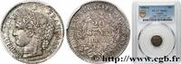 FRANCE 20 centimes Cérès, IIe République II REPUBLIC Paris 1850 (15mm, 1g, 6h) -