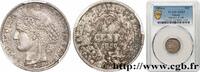 FRANCE 50 centimes Cérès, IIe République II REPUBLIC Paris 1850 (18mm, g, 6h) -