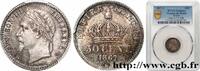 FRANCE 50 centimes Napoléon III, tête laurée SECOND EMPIRE Paris 1867 (18mm, 2,50g, 6h) -