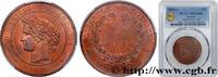 FRANCE 10 centimes Cérès III REPUBLIC Paris 1876 (30mm, g, 6h) -