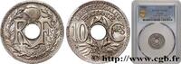 FRANCE 10 centimes Lindauer III REPUBLIC Paris 1924 (21mm, 4g, 6h) -