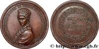 FRANCE Médaille, Jean-Jacques Rousseau LITTÉRATURE : ÉCRIVAINS/ÉCRIVAINES - POÈTES 1770 (54,5mm, 39,47g, 12h) -