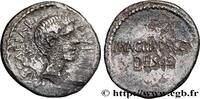 THE REPUBLIC (280 BC to 27 BC) Denier OCTAVIAN and AGRIPPA Italie ou Gaule 38 AC. (18mm, 3,55g, 2h) -