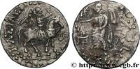 THE ORIENTAL WORLD (ARABO-BYZANTINE, CILICIA, ARME Drachme bilingue SCYTHIA - INDO-SCYTHIAN KINGDOM - AZES Taxila c. 55-35 AC (15mm, 1,82g, 9h) -