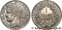 FRANCE 1 franc Cérès, IIIe République III REPUBLIC Paris 1872 (23mm, 5,00g, 6h) -