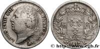 FRANCE 1/2 franc Louis XVIII LOUIS XVIII Bordeaux 1817 (17,89mm, 2,46g, 6h) -