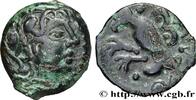FRANCE Bronze GIAMILOS / SIINV à l’oiseau SENONES (Area of Sens) c. avant 52 AC. (16,5mm, 3,15g, 5h) -