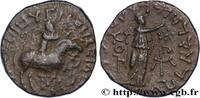 THE ORIENTAL WORLD (ARABO-BYZANTINE, CILICIA, ARME Tétradrachme bilingue SCYTHIA - INDO-SCYTHIAN KINGDOM - AZES Atelier incertain c. 12 AC - 15 AD. (22mm, 9,19g, 3h) -
