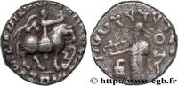 THE ORIENTAL WORLD (ARABO-BYZANTINE, CILICIA, ARME Drachme bilingue SCYTHIA - INDO-SCYTHIAN KINGDOM - AZES c. 55-35 AC (14mm, 2,28g, 6h) -