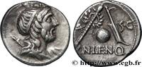 THE REPUBLIC (280 BC to 27 BC) Denier CORNELIA Espagne c. 76-75 AC. (18mm, 3,65g, 7h) -