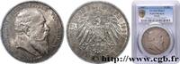 GERMANY - GRAND DUCHY OF BADEN - FREDERICK I 5 Mark GERMANY - GRAND DUCHY OF BADEN - FREDERICK I Karlsruhe 1907 (38mm, 27,80g, 12h) -
