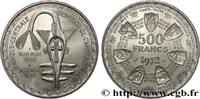 WEST AFRICAN STATES (BCEAO) 500 Francs BCEAO WEST AFRICAN STATES (BCEAO) Paris 1972 (37mm, 25,03g, 6h) -