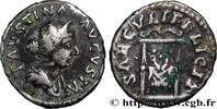 THE ANTONINES (96 AD to 192 AD) Denier FAUSTINA MINOR Rome 161 (18mm, 3,23g, 6h) -