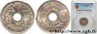 FRANCE 10 centimes Lindauer III REPUBLIC 1938 (21mm, 4g, 6h) -