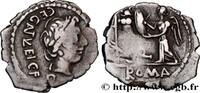 THE REPUBLIC (280 BC to 27 BC) Quinaire EGNATULEIA Rome 97 AC. (17mm, 1,79g, 12h) -