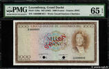 LUXEMBOURG 1000 Francs Spécimen LUXEMBOURG 1000 Francs Spécimen 1982 UNC -