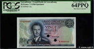 LUXEMBOURG 20 Francs Spécimen LUXEMBOURG 20 Francs Spécimen 1966 UNC- -